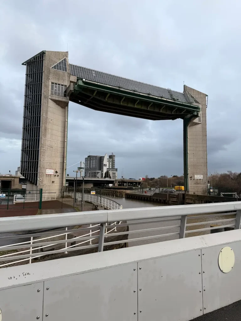 Hull Tidal Barrier near Lockd Future Self Storage in Hull city centre